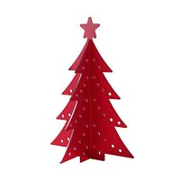 2017 Acrylic Stand Christmas Decoration Clear Acrylic Block Christmas Tree