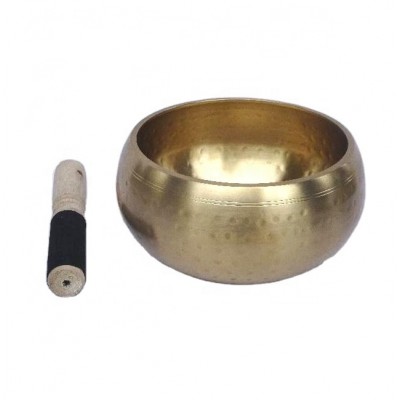 Tibetan singing bowl hammered