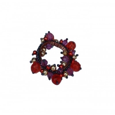 Glass Beads weaving Napkin rings available in many colours